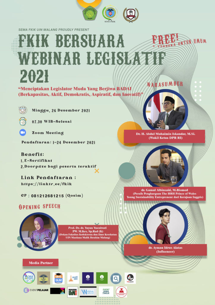 FKIK Bersuara: Webinar Legislatif 2021