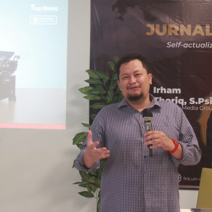 Bahas Jurnalistik dan Desain Multimedia, FKIK UIN Malang Hadirkan Pembicara Berkelas